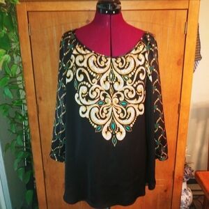 Lane Bryant 100% Polyester Top